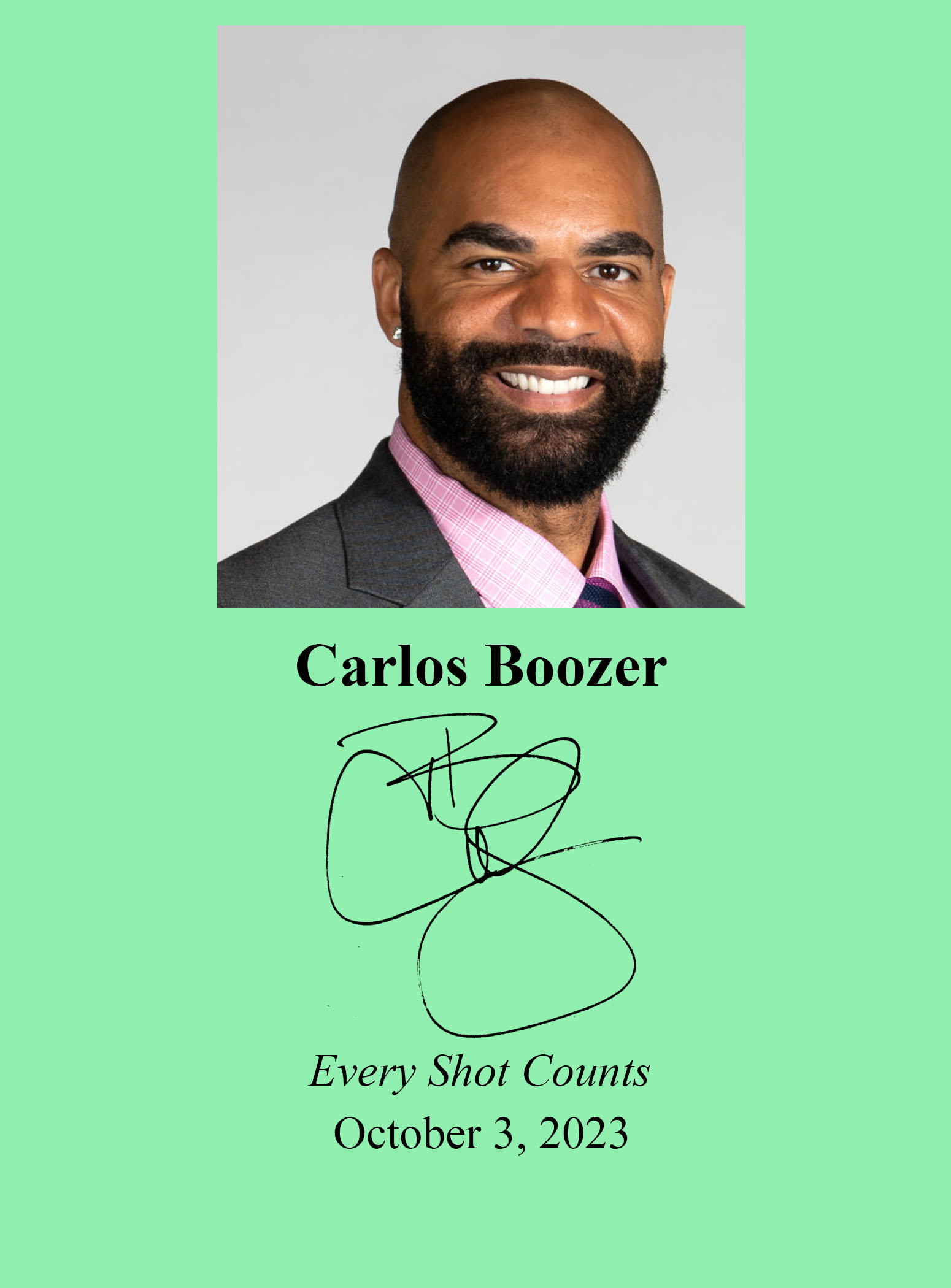 Carlos Boozer Shoe Polish Every Shot Counts: A Memoir of Resilience | The Alabama Booksmith